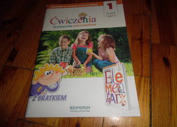 Ćwiczenia do podręcznika,, Nasz elementarz kl 1 cz 1