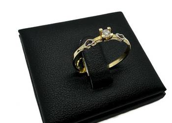 Złoty Pierścionek Próby 585 1,07g Rozmiar 16