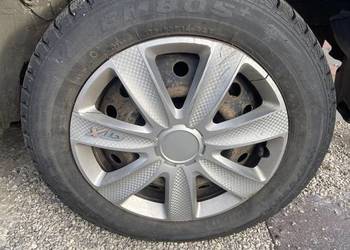 Opony zimowe 175/65/14 cali felgi stalowe 4x100 yaris aygo