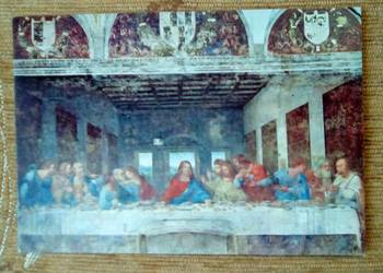 OSTATNIA WIECZERZA - MALOWIDŁO ŚCIENNE LEONARDA DA VINCI