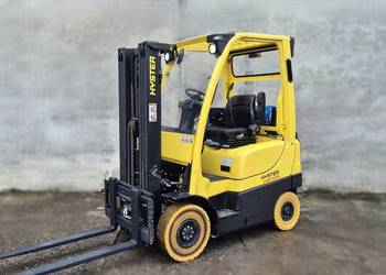 Wózek widłowy Hyster • 1800kg • TRIPLEX • wolny skok • przesuw boczny