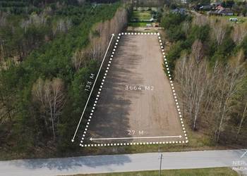 DZIAŁKA blisko terenów zielonych | 3664 m2