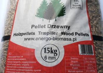 Pellet pelet drzewny EB 6mm A1 first class