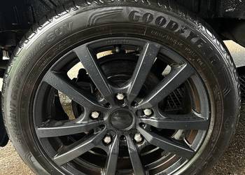 Kola BRock 18” Aluminiowe czarne KBA 49501 + opony Bridgestone, Goodyear