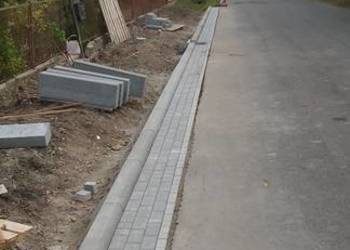 Kanalizacji deszczowa , przepusty, wjazd