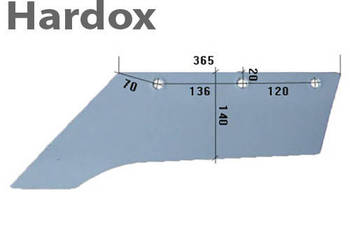 Lemiesz na 300hektarów HARDOX 969105/L KG 181 do pługa KRONE