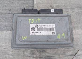 STEROWNIK SILNIKA KOMOPUTER VW POLO 6R 2012 03E906019AH 5WA11024