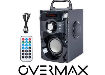 Głośnik BLUETOOTH Overmax Soundbeat 2.0 USB Radio SD AUX P-ń