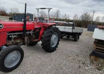 Ciągnik i Przyczepa zestaw do Lasu.