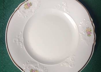 Talerz porcelana Bogucice PRL