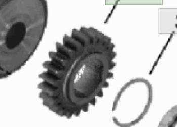 John Deere 8110 8210 8310 8410 Bieg Tryb Zębatka CZĘŚCI R108584