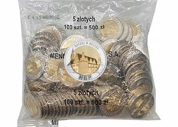 2025 Ratusz w Brzegu woreczek menniczy - 100 sztuk monet (k650)