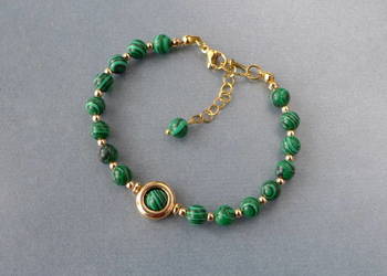 Bransoletka z Malachitów