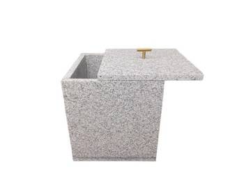 Nisza na urny skrzynka na urnę granitowa cmentarz urna pomnik urna granit