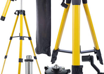 Statyw do Poziomicy Laserowej – 43-120 cm | Gwint 5/8"