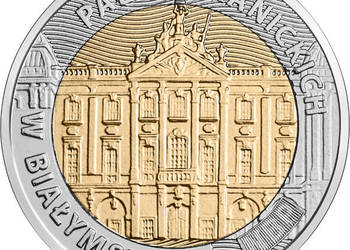 5 zł Pałac Branickich - mennicza 2020 rok