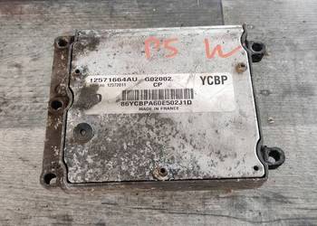 OPEL VECTRA C 2004 STEROWNIK SILNIKA MODUŁ ECU 12571664AU KOMPUTER