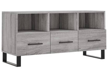 Szafka pod telewizor szary dąb sonoma 102x36x50 cm WM-829066