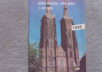 Wrocław - plan miasta 1:20 000, 1998 r.