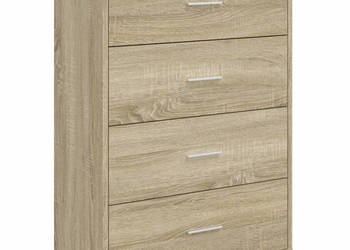 Szafka dąb sonoma 60x31x84 cm materiał drewnopochodny WM-840501