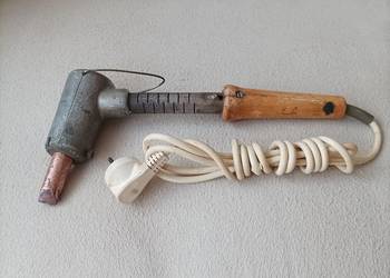 Polska lutownica dekarska grzałkowa oporowa z czasów PRL