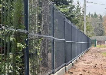 ogrodzenie panelowe 3D 123cm fi 4mm+podmurówka 25cm KOMPLEKSOWO