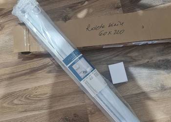 2x roleta biała 60x220