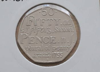 50 Pensów W. Brytania 2005 r.