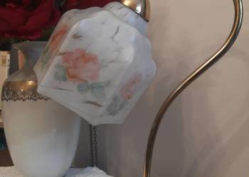 lampka w stylu art deco w róże