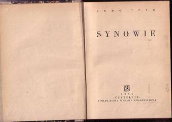 (8965) SYNOWIE – BODO UHSE