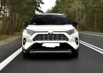Toyota RAV4 V przód kompletny lift 2024 biały 0070 full dostawa do klienta