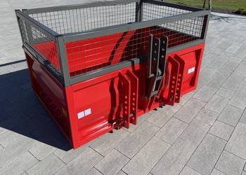 skrzynia transportowa na tył ciągnika z nadstawkami tylny TUZ kiper mechani