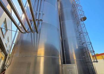 Silos, silosy do mąki, proszków, cukier o pojemności 144 m3