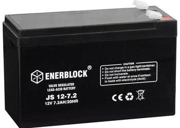 Akumulator ENERBLOCK AGM 12V 7.2Ah 668x648x053