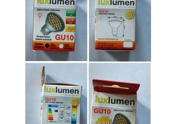 żarówka świetlówka led lux lumen luxlumen GU10 430 lm energooszczędna