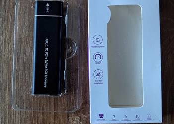 nowa obudowa SSD M.2 do dysków SSD usb3.1 PCI-e uszkodzone pudełko