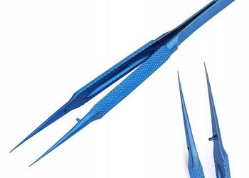 Pęseta Tytanowa Prosta BT-11 | 140 mm, Odporna na Korozję