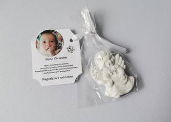 Aniołki -  Podziękowanie Chrzest Święty - Dla Mamy Chrzestnej Ze Zdjęciem