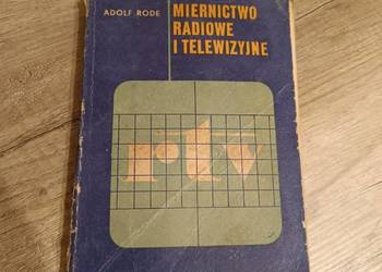 Książka Miernictwo Radiowe i Telewizyjne A. Rode PWSZ