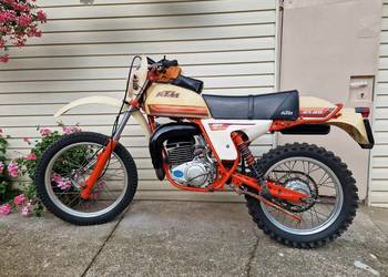 Ktm 125 GS Twinshock 1979 rok GS80 oryginał dokumenty  Kategoria B Cz cross