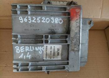 CITROEN PEUGEOT 1,4 komputer sterownik 9632520380