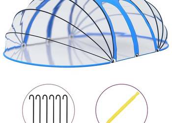 vidaXL Kopuła basenowa, 620 x 410 x 210 cm(SKU:92796)