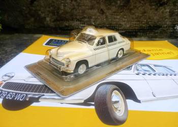 WARSZAWA 203T TAXI Kultowe auta PRL kolekcja 1:43 deagostini model FSO
