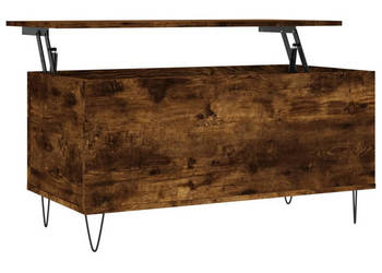 Stolik kawowy przydymiony dąb 90x445x45 cm WM-830977