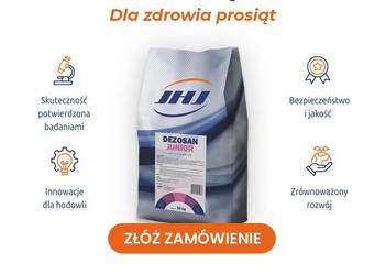 Dezosan Junior - sucha kąpiel dla prosiąt higiena | 1200 kg
