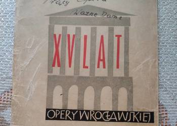 XV lat opery Wrocławskiej