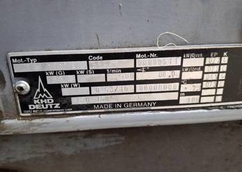 Silnik Deutz BF4M1012E