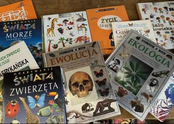 Zestaw ksiazek edukacyjnych