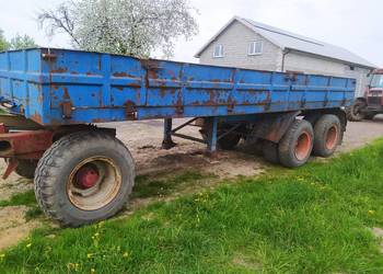 Przyczepa 3 osiowa do bel ciężarowa cometto wózek dolly sztywna