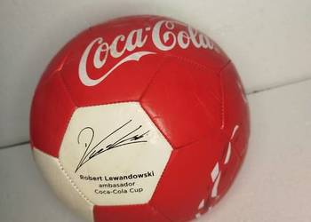 Zabytkowa piłka nożna CocaCola R. Lewandowski Mistrzostwa europy 2016